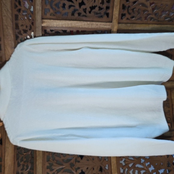 Alfred Dunner White Knit Sweater - Picture 6 of 6